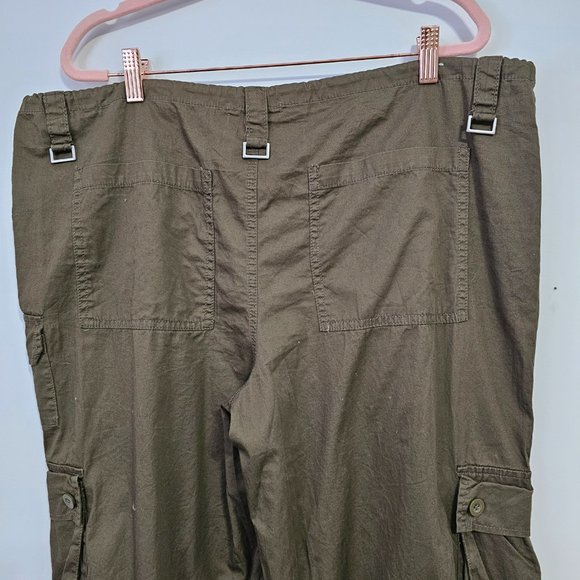 NWT Angel Kiss 8 pocket Parachute Cargo Pant 100% cotton - Picture 3 of 7